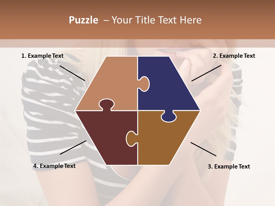 Serious Casual Anxious PowerPoint Template