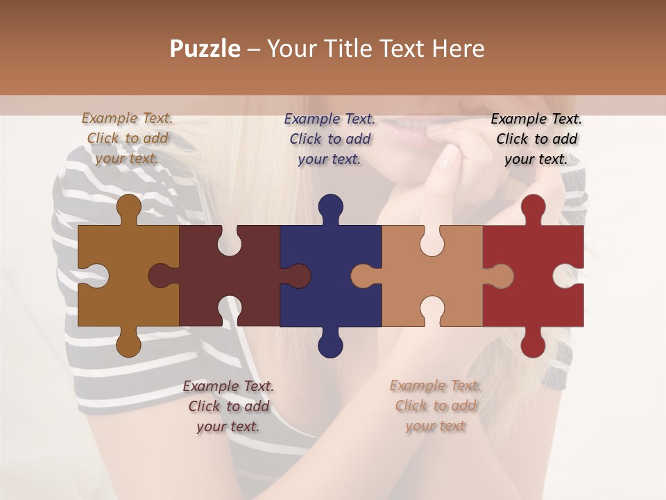 Serious Casual Anxious PowerPoint Template