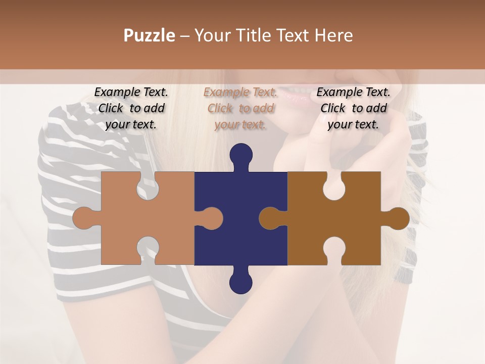 Serious Casual Anxious PowerPoint Template