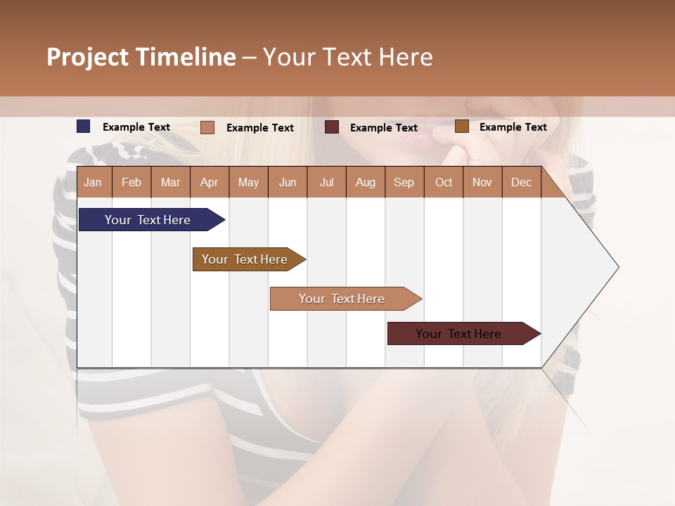 Serious Casual Anxious PowerPoint Template
