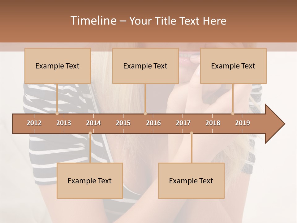 Serious Casual Anxious PowerPoint Template