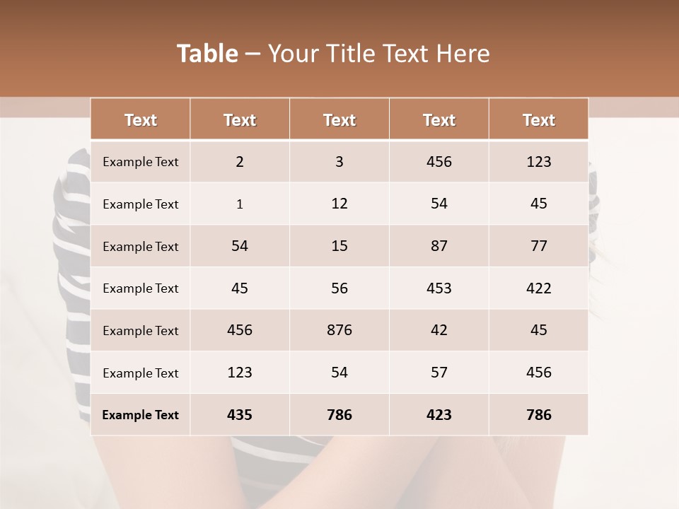 Serious Casual Anxious PowerPoint Template
