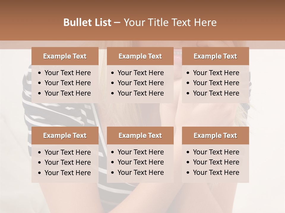 Serious Casual Anxious PowerPoint Template