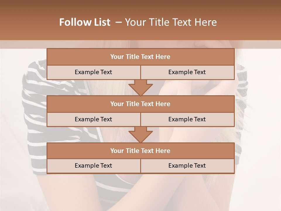 Serious Casual Anxious PowerPoint Template