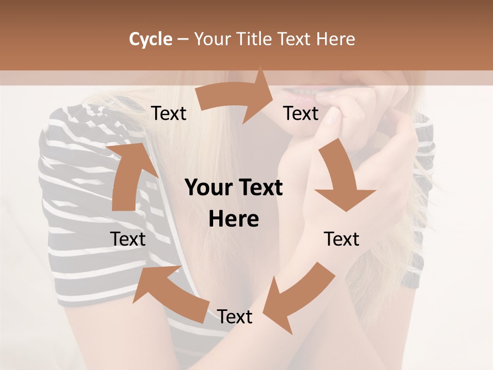 Serious Casual Anxious PowerPoint Template