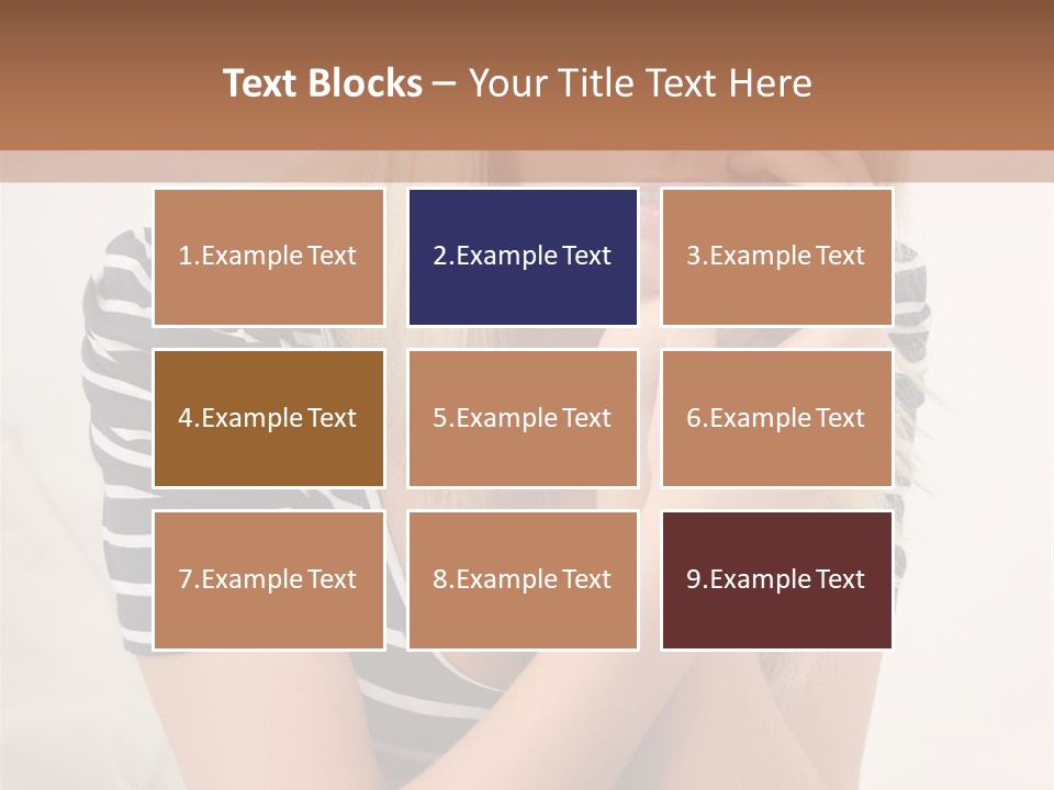 Serious Casual Anxious PowerPoint Template