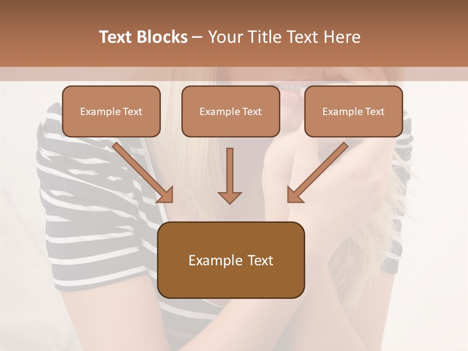 Serious Casual Anxious PowerPoint Template