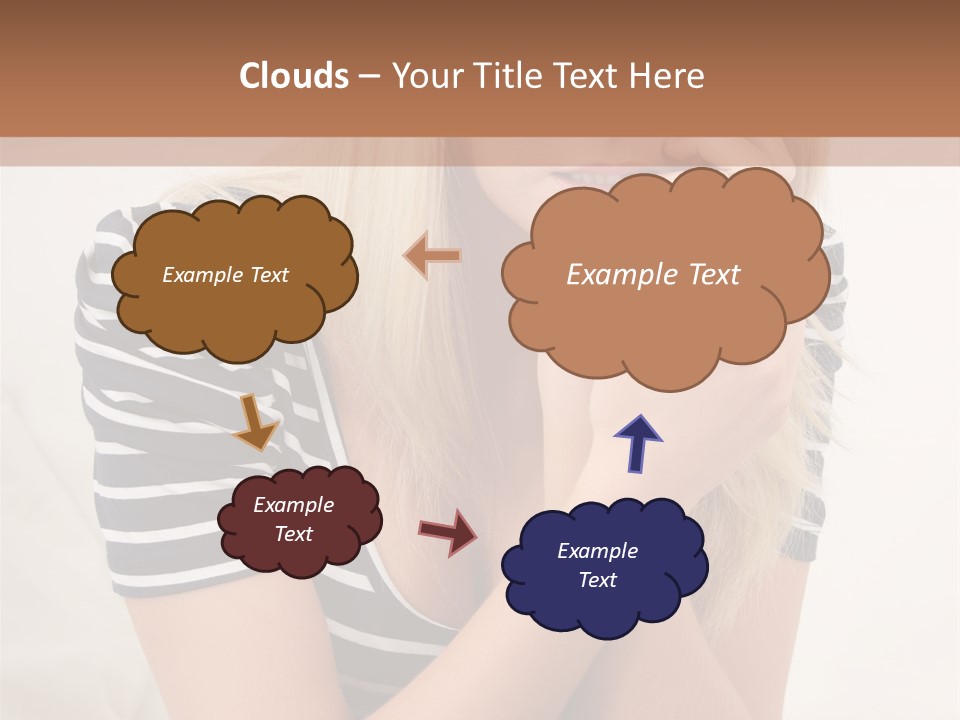 Serious Casual Anxious PowerPoint Template