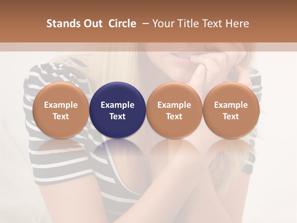 Serious Casual Anxious PowerPoint Template