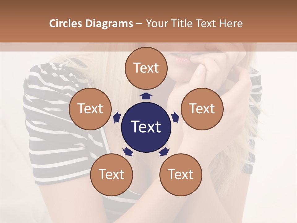 Serious Casual Anxious PowerPoint Template