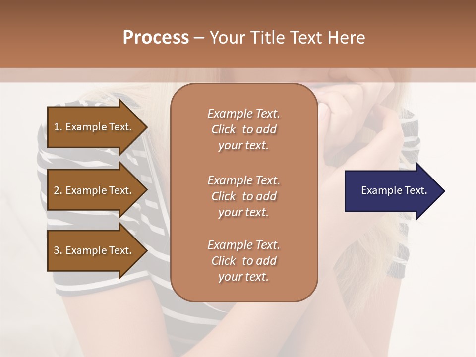 Serious Casual Anxious PowerPoint Template