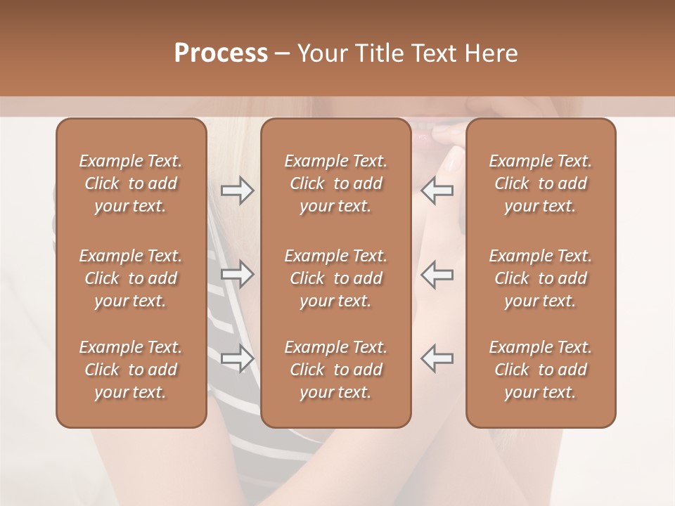 Serious Casual Anxious PowerPoint Template