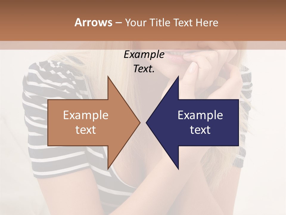 Serious Casual Anxious PowerPoint Template