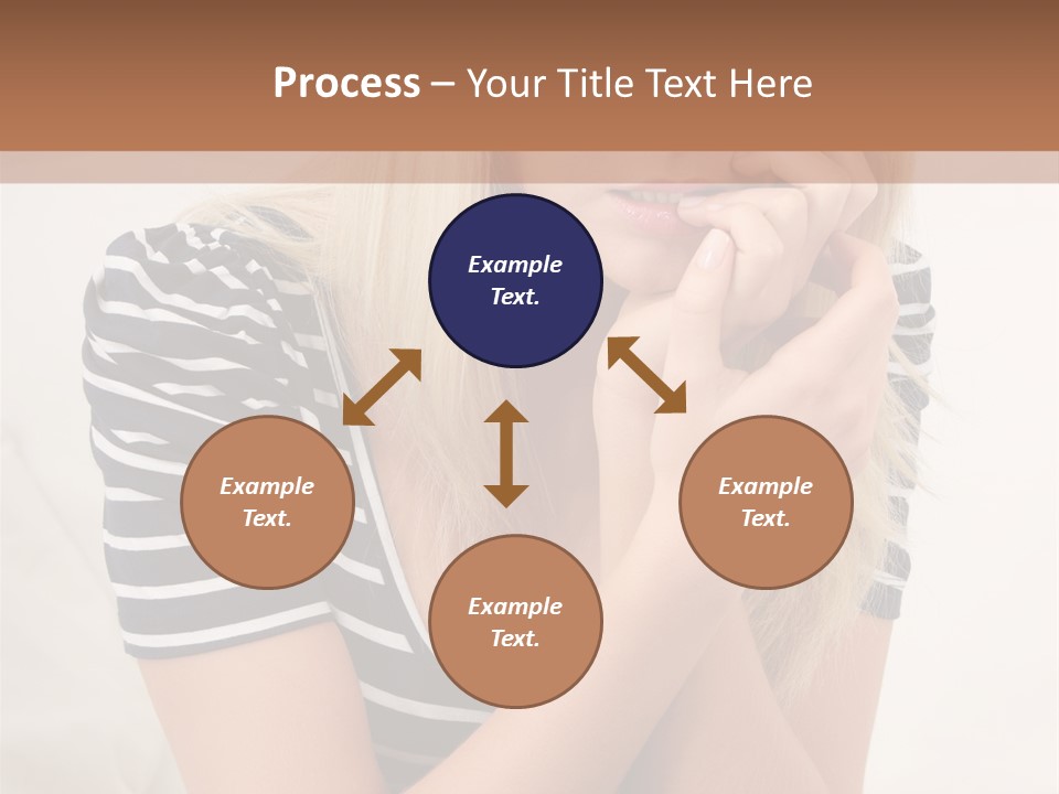 Serious Casual Anxious PowerPoint Template