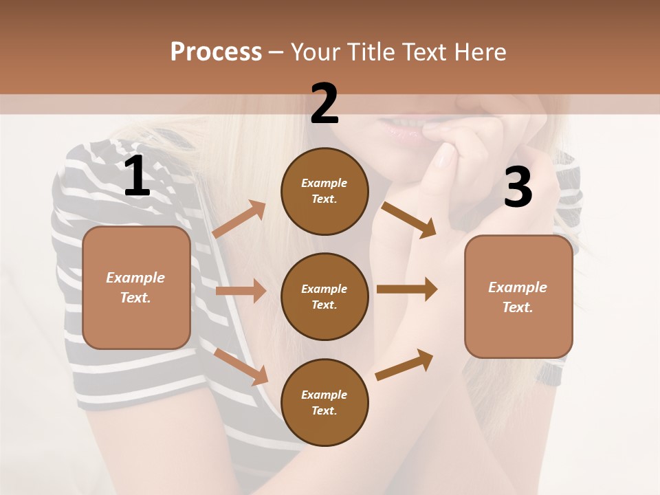 Serious Casual Anxious PowerPoint Template