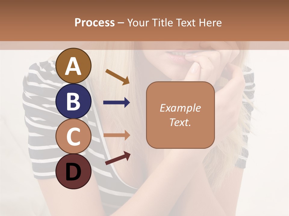 Serious Casual Anxious PowerPoint Template