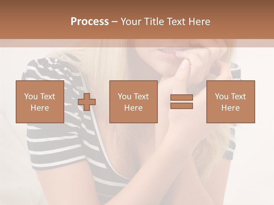 Serious Casual Anxious PowerPoint Template