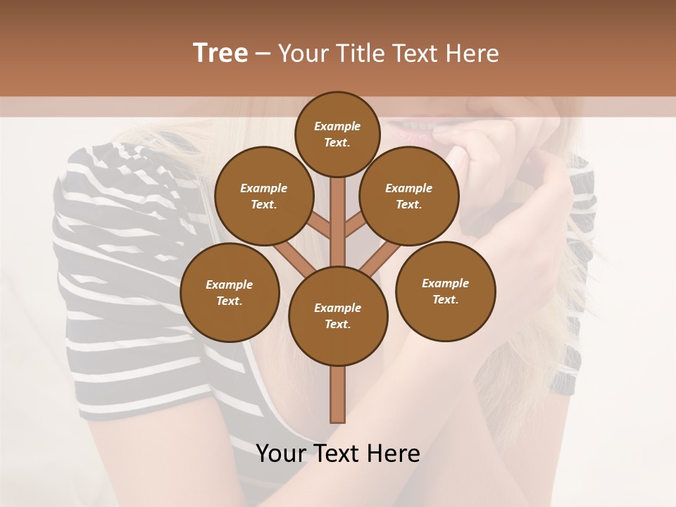 Serious Casual Anxious PowerPoint Template