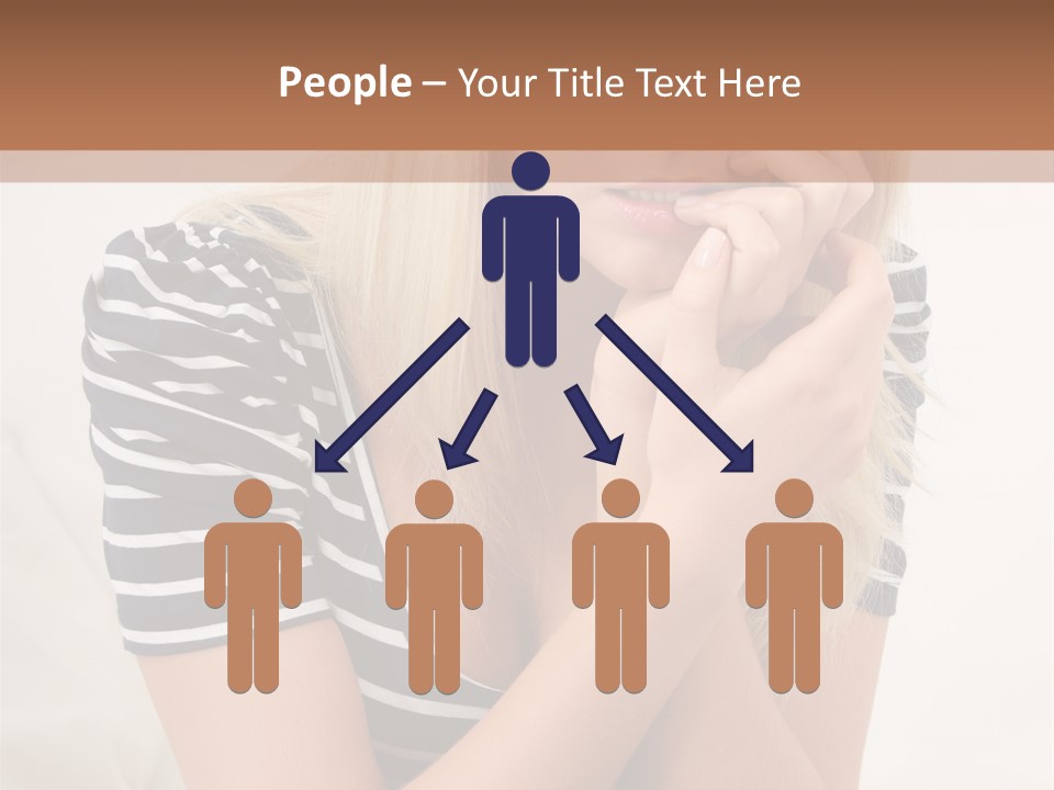 Serious Casual Anxious PowerPoint Template