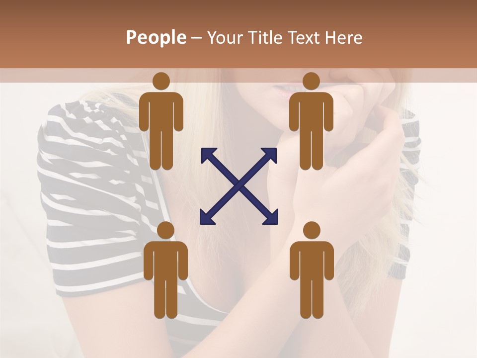 Serious Casual Anxious PowerPoint Template