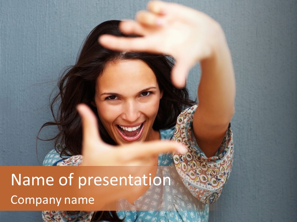 Complexion Woman Skin PowerPoint Template