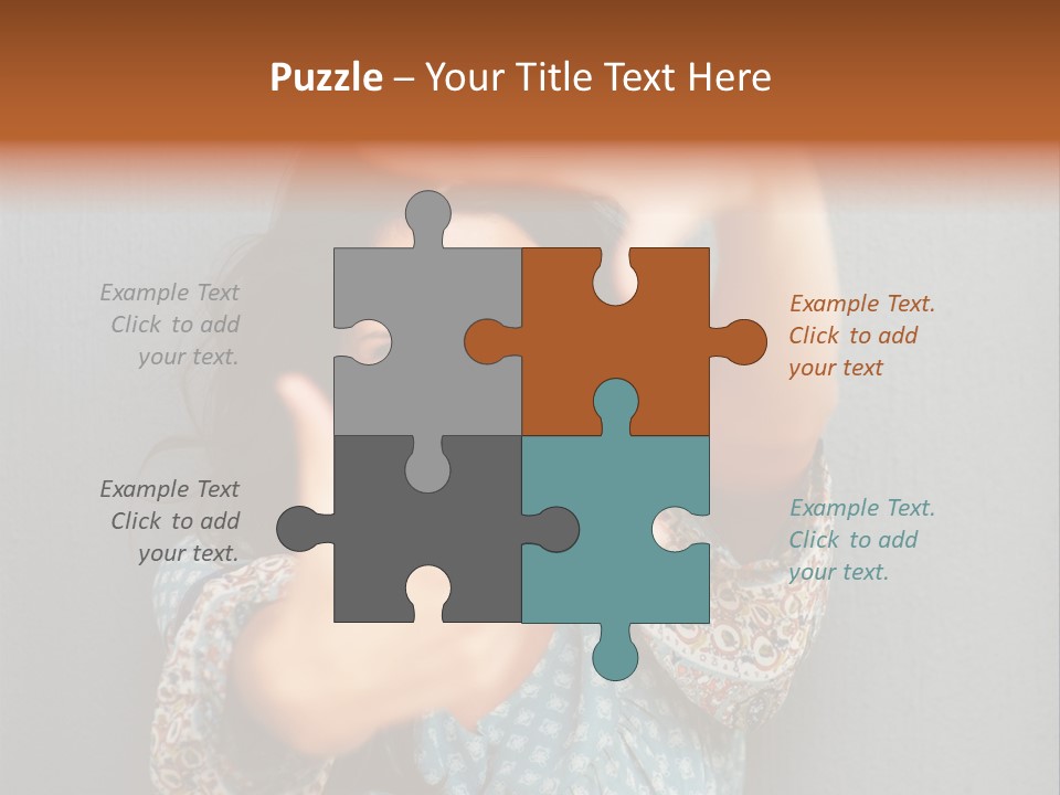 Complexion Woman Skin PowerPoint Template