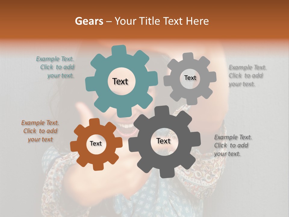 Complexion Woman Skin PowerPoint Template