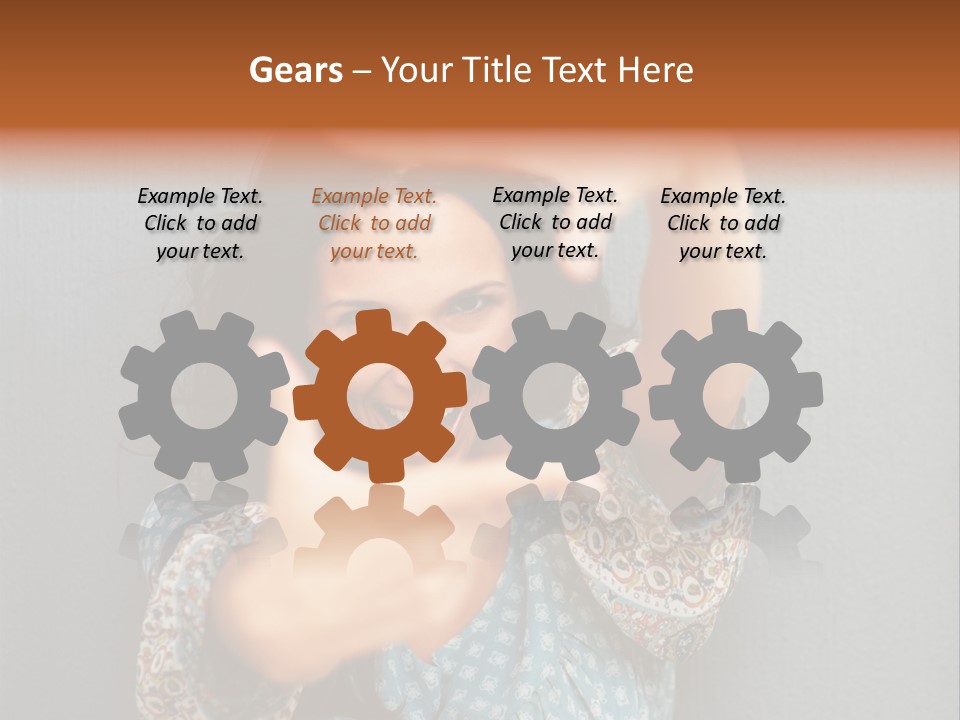 Complexion Woman Skin PowerPoint Template