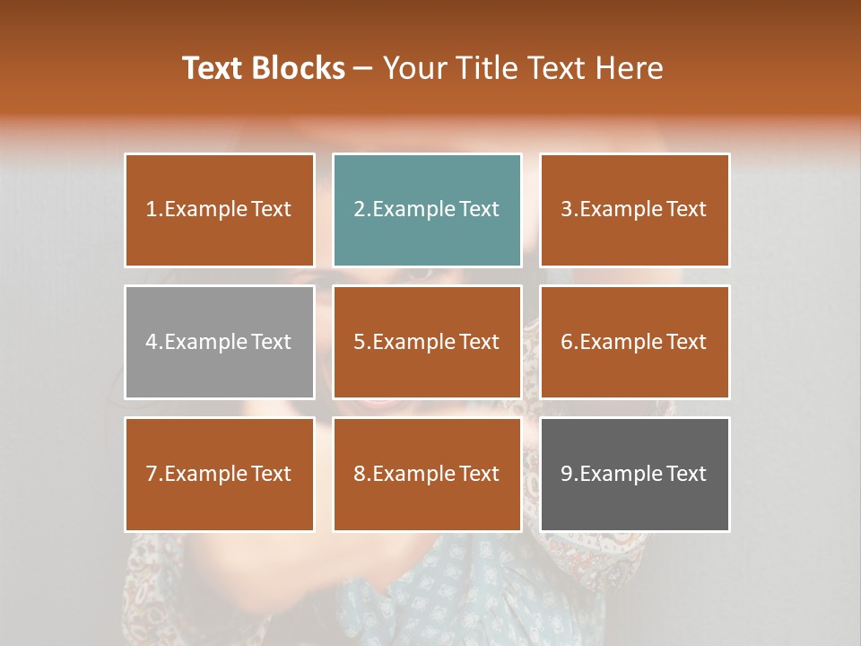 Complexion Woman Skin PowerPoint Template