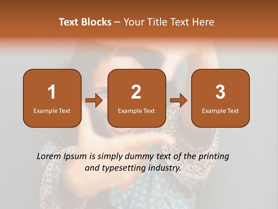 Complexion Woman Skin PowerPoint Template