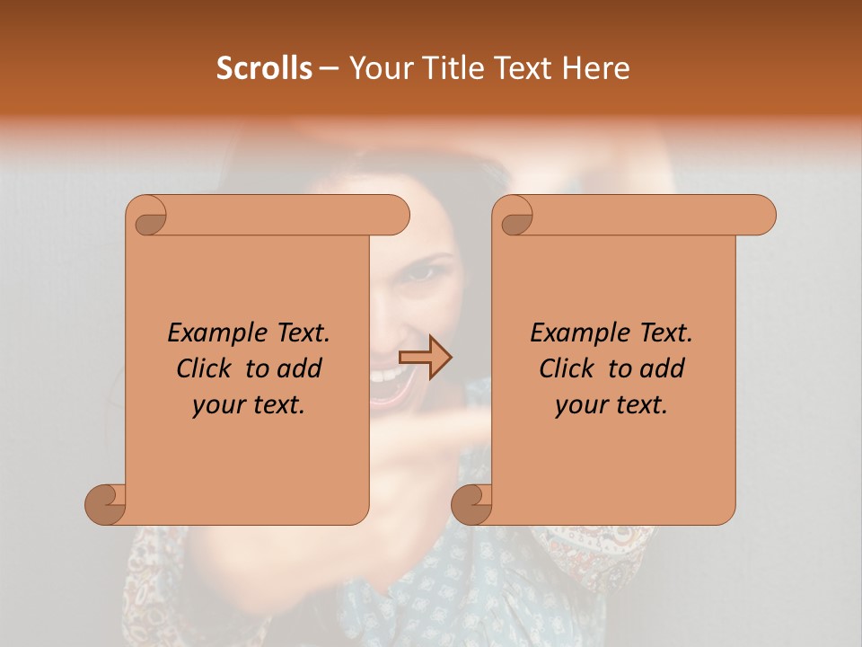 Complexion Woman Skin PowerPoint Template