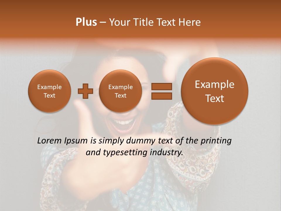 Complexion Woman Skin PowerPoint Template