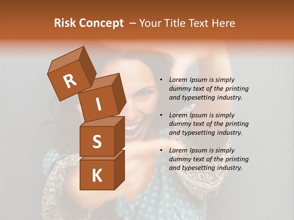 Complexion Woman Skin PowerPoint Template