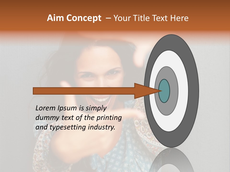 Complexion Woman Skin PowerPoint Template