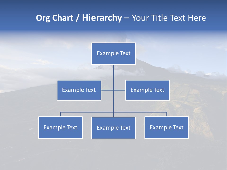 Steam Landscape Smoke PowerPoint Template