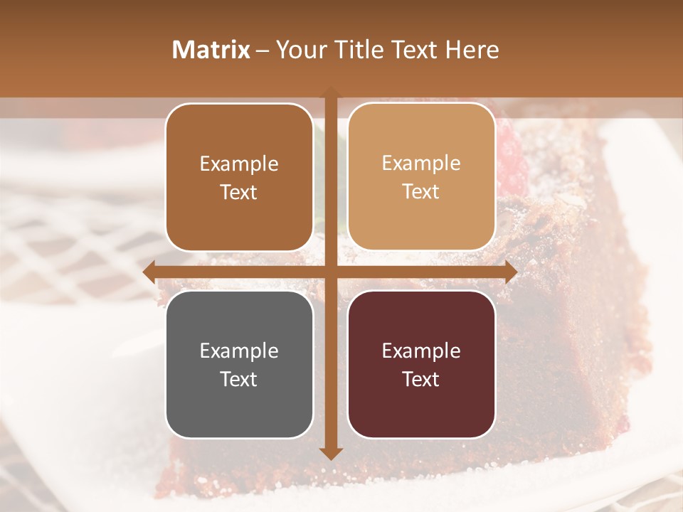 Icing Slice Cafe PowerPoint Template