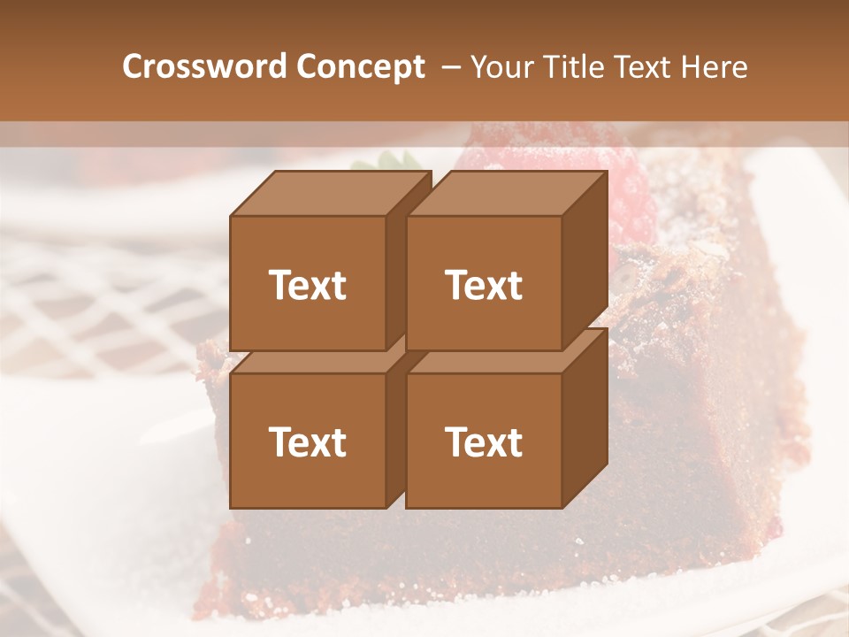 Icing Slice Cafe PowerPoint Template