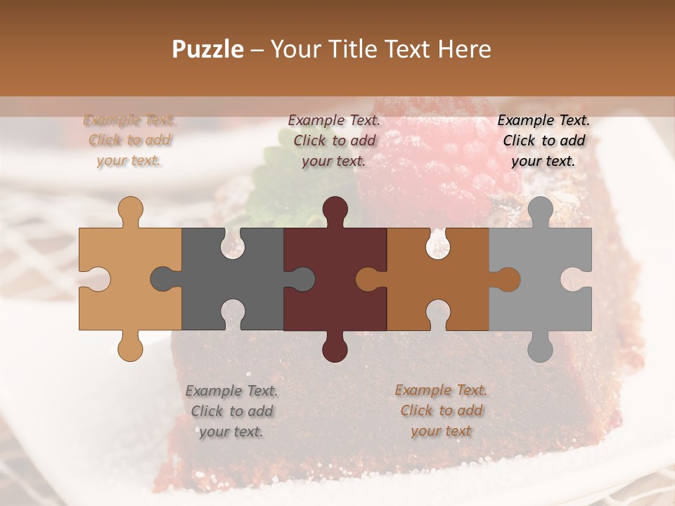 Icing Slice Cafe PowerPoint Template