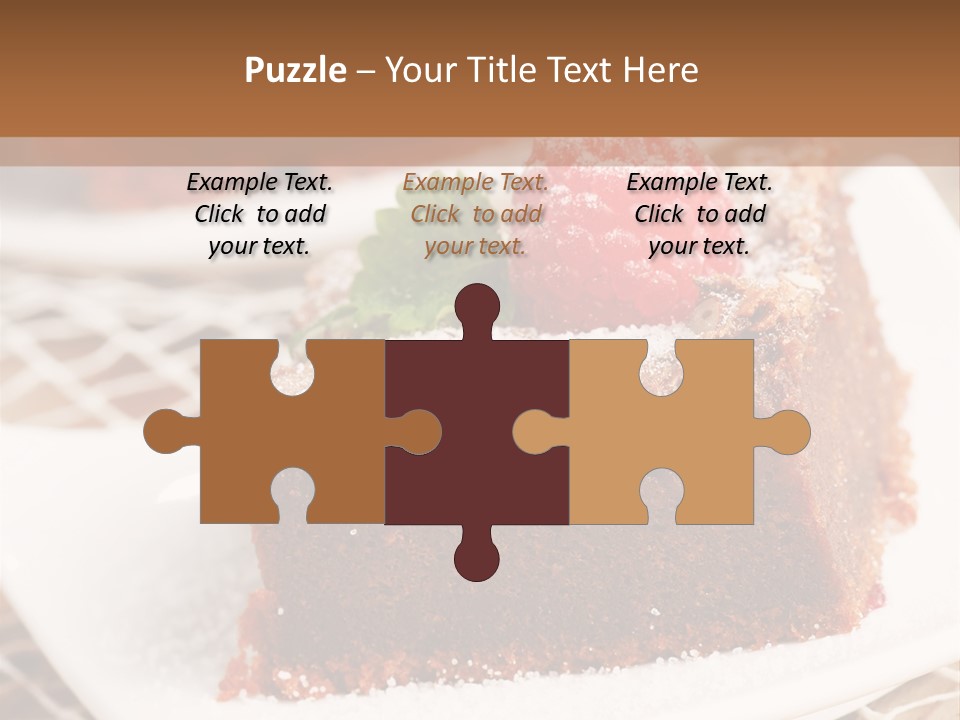 Icing Slice Cafe PowerPoint Template