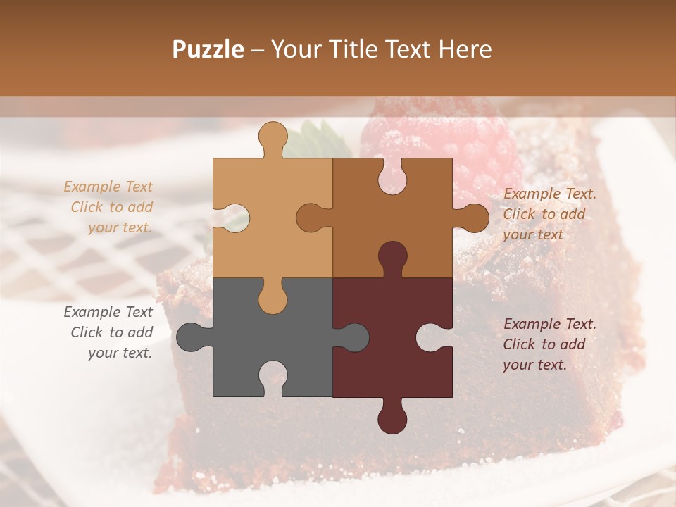 Icing Slice Cafe PowerPoint Template