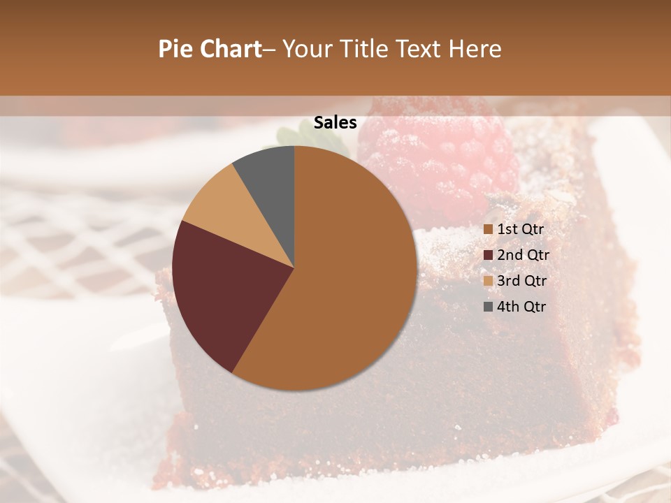 Icing Slice Cafe PowerPoint Template
