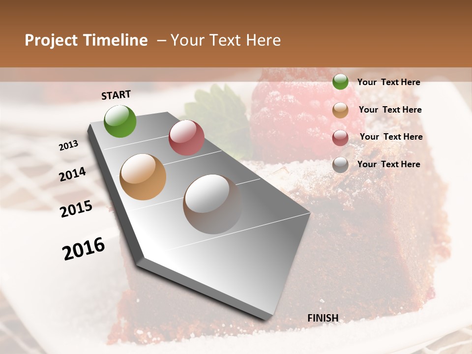 Icing Slice Cafe PowerPoint Template