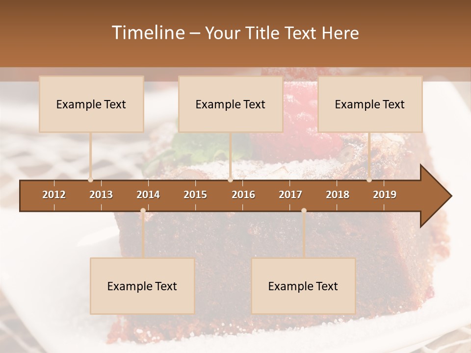 Icing Slice Cafe PowerPoint Template