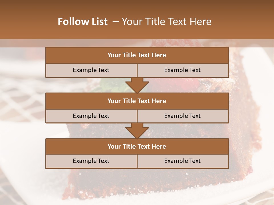 Icing Slice Cafe PowerPoint Template