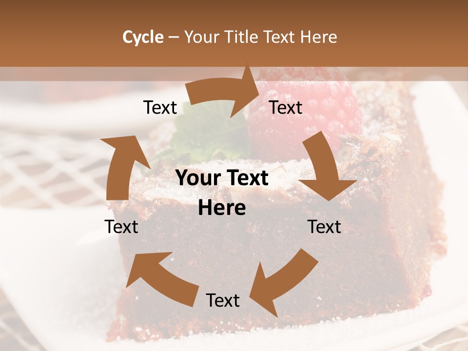 Icing Slice Cafe PowerPoint Template