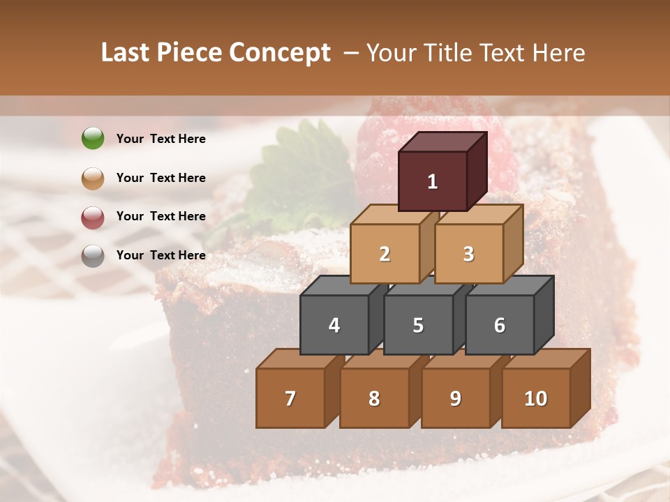 Icing Slice Cafe PowerPoint Template