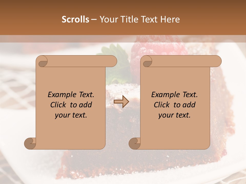 Icing Slice Cafe PowerPoint Template