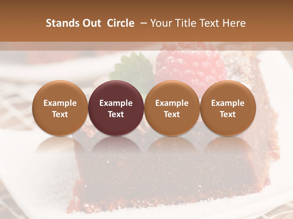Icing Slice Cafe PowerPoint Template
