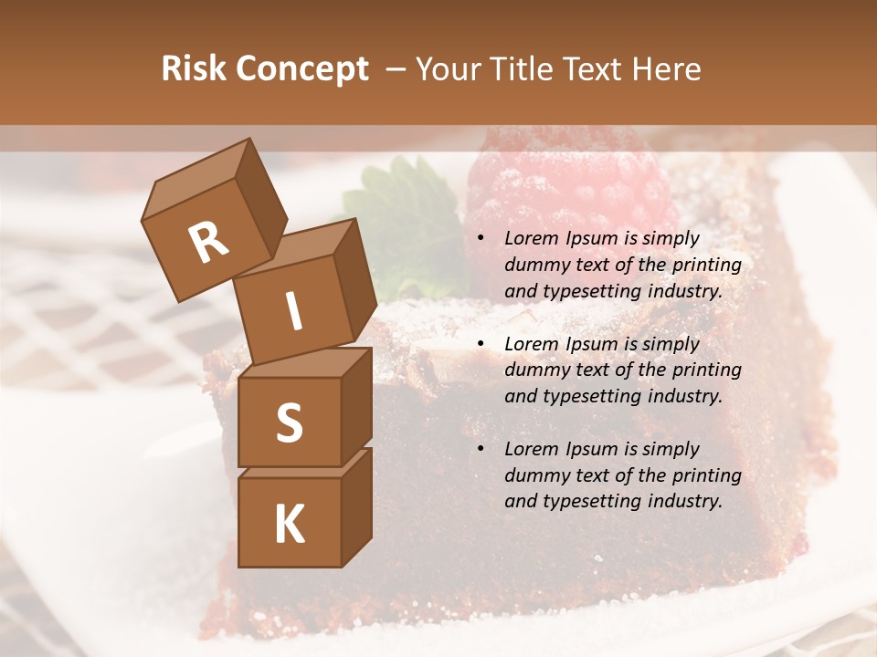 Icing Slice Cafe PowerPoint Template