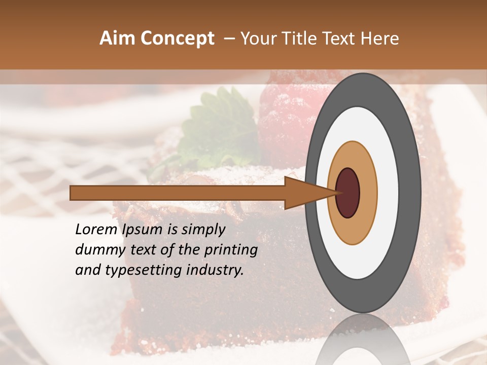 Icing Slice Cafe PowerPoint Template